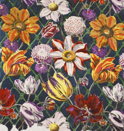 Tulips and Dahlias, pub. 1933 by Harry Wearne